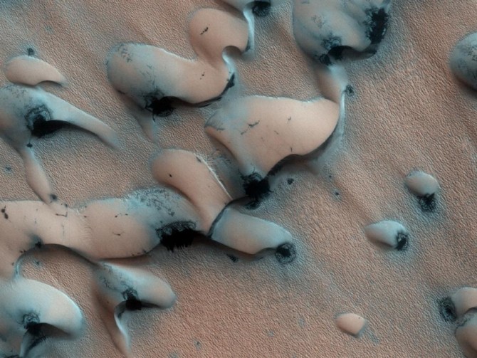 dune de nisip marte