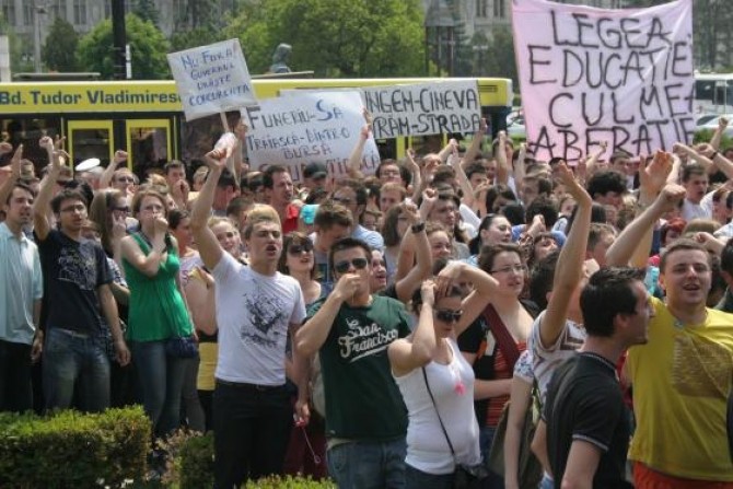 Protest studenti