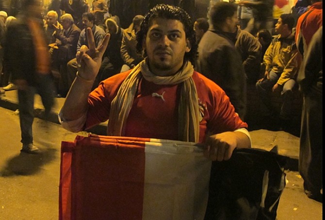piata tahrir, noaptea