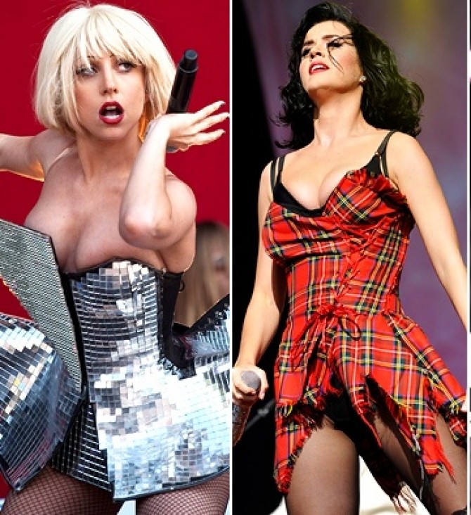 Lady Gaga, Katy Perry - Foto cu rol ilustrativ