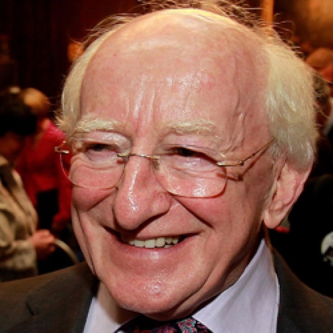 Michael D Higgins, noul preşedinte al Irlandei