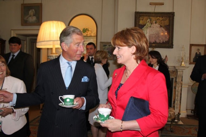 Printesa Margareta si Principele Charles