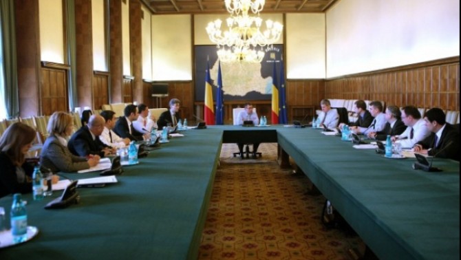 Şedinţă Guvern. Foto ilustrativ