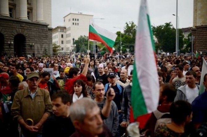 Proteste In Bulgaria