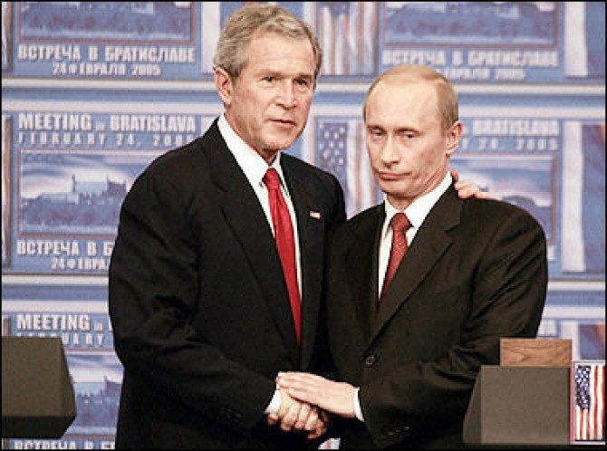 Bush Putin 1
