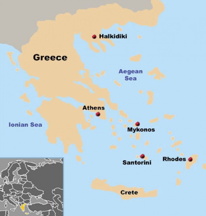 Crete-map