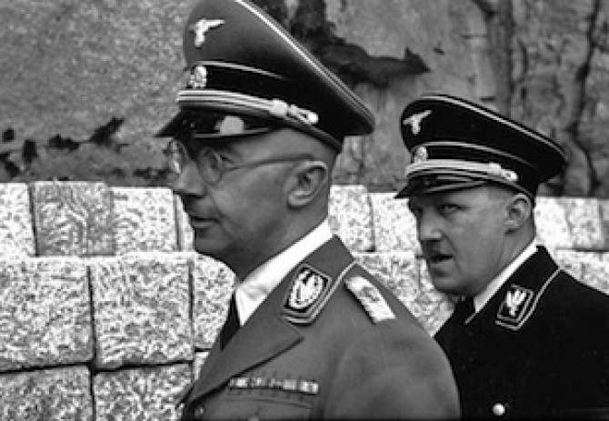 KZ Mauthausen, Himmler mit Eigruber