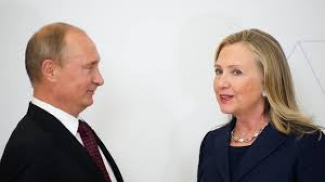 Hiallry Clinton, Vladimir Putin