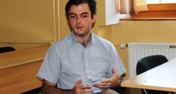 Alexandru Ioan Pop, unul dointre cei doi elevi sătmăreni de nota 10 la Bacalaureat. Foto: voceatransilvaniei.ro 