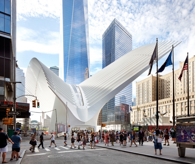 Hufton Crow, Santiago Calatrava, Oculus WTC, New York