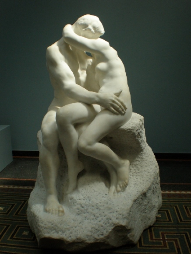 Auguste Rodin, Sărutul
