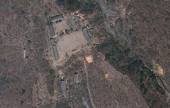 Punggye-ri, Imagine din satelit 