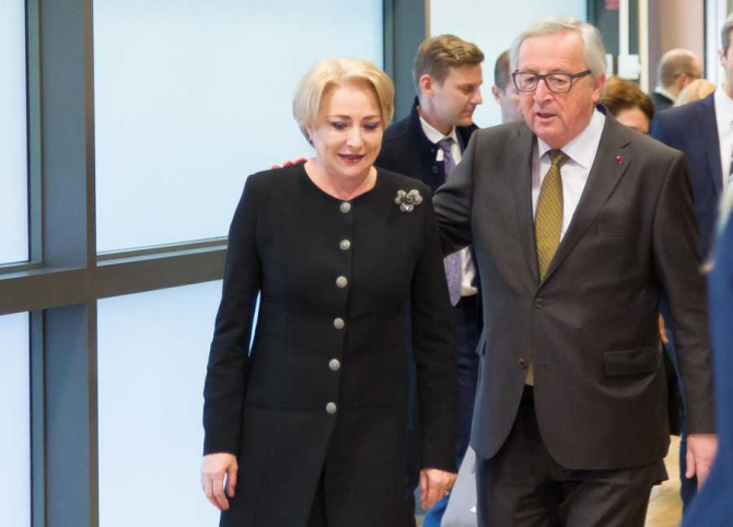 Jean-Claude Juncker - Viorica Dancila
