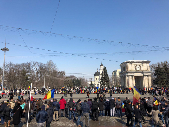 Protest Chisinau