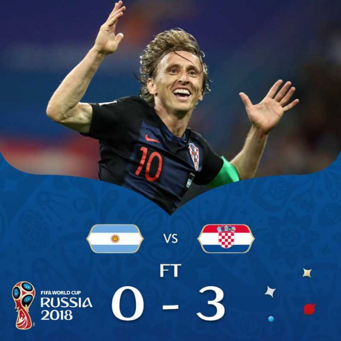 Argentina-Croatia / facebook @fifaworldcup