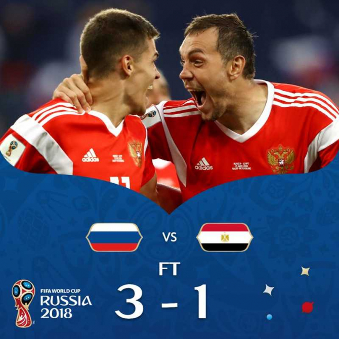 Rusia+Egipt / facebook @fifaworldcup