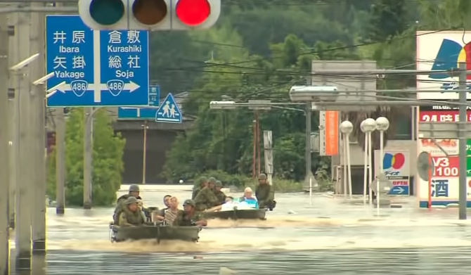 Inundatii Japonia