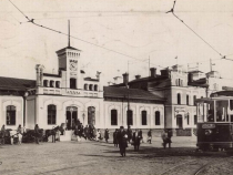 Railway station, Chișinău, 1936