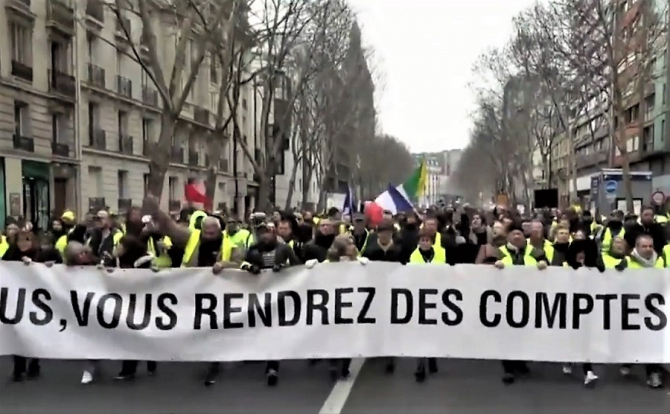 Grevă naţională. Sindicatele, acțiune comună de protest, în Franța