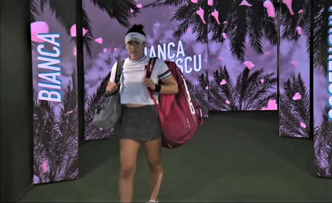 Bianca Andreescu, Indian Wells