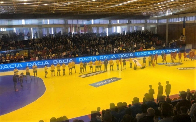 Naţionala masculină de handbal a României a reușit să învingă selecţionata Lituaniei