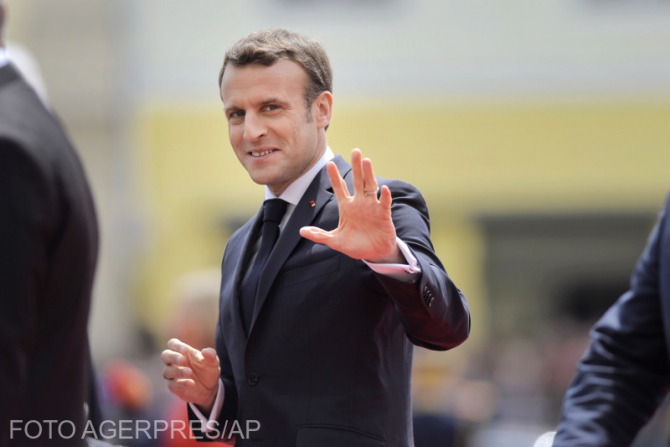 Emmanuel Macron  FOTO Agerpres
