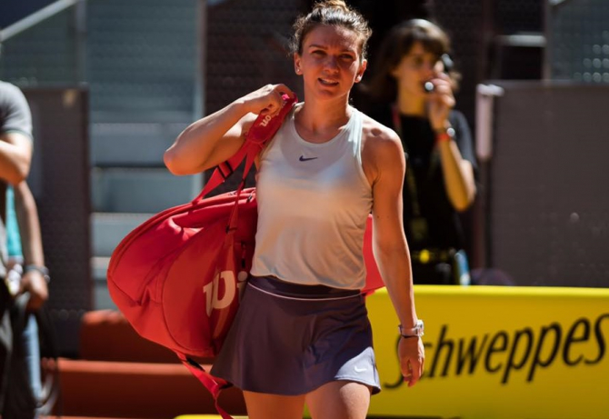 Simona Halep Roma 2019 rezultat meci cu Marketa Vondrousova. Meciul revanșei. foto: @simonahalep - FB