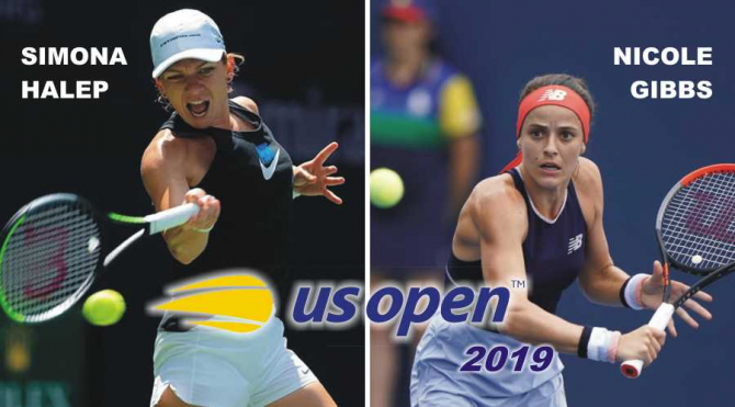 Simona Halep - Nicole Gibbs rezultat US OPEN 2019 - turul 1