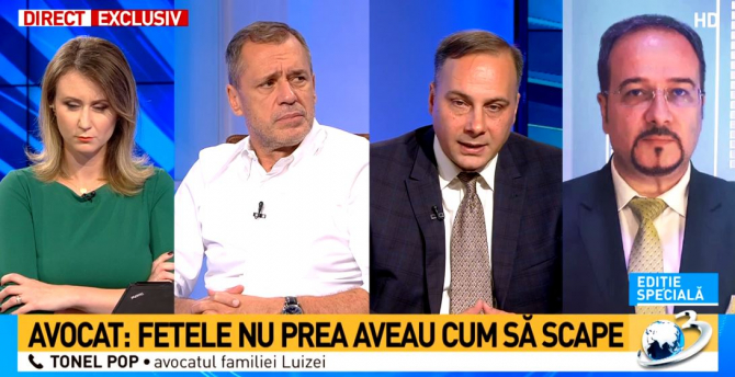 Avocații Tonel Pop și Claudiu Lascoschi, contre dure în dosarul lui Dincă. Intervenție fulger la Antena 3
