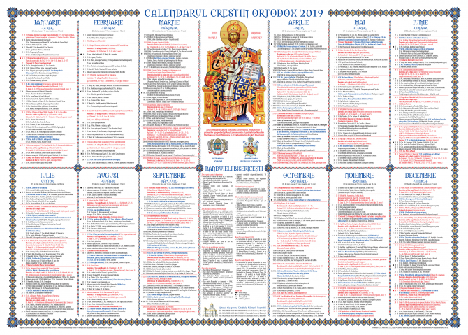 Calendar Ortodox Decembrie 2020 : Calendar Ortodox ...
