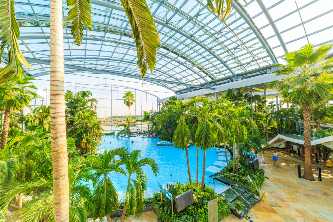 Therme Center, the only one with thermal water in the capital Photo: Facebook thermebucuresti