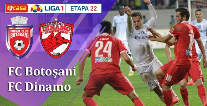 FC Botoşani - Dinamo, rezultat final. Dezamăgire pentru oaspeți. foto: @fcbotosani - FB