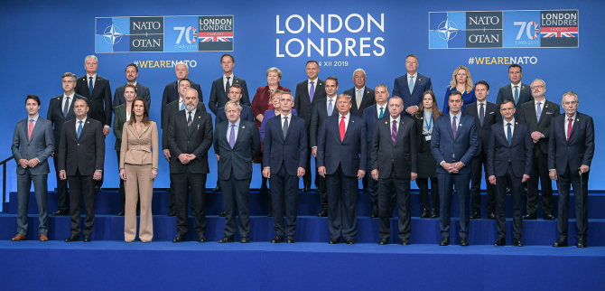 Klaus Iohannis - Summit NATO Londra  FOTO: Administrația Prezidențială
