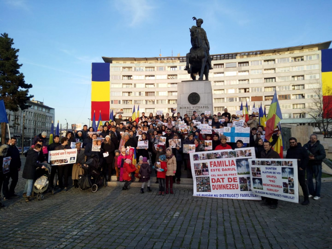 Protest de solidaritate cu familia Smicală - 1 decembrie 2019 Cluj-Napoca