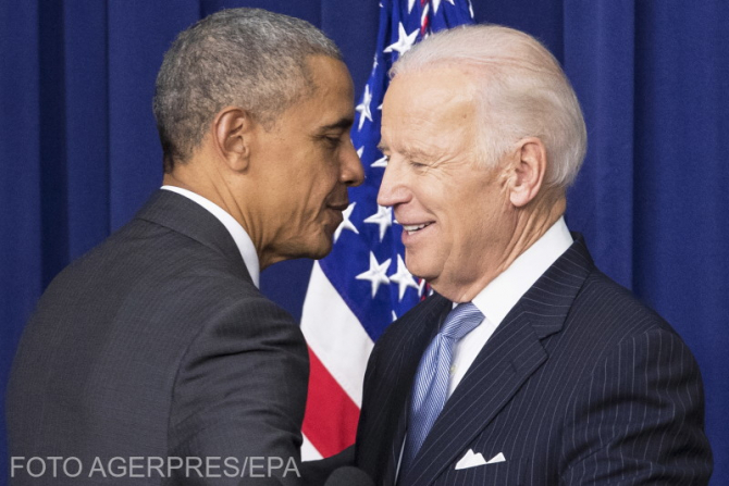 Barack Obama, alături de Joe Biden