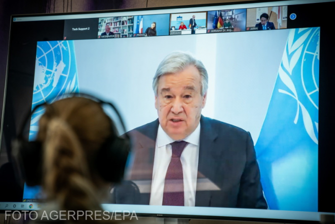 Şeful ONU este 'convins' că nu va fi o invazie rusă în Ucraina / Foto: Agerpres