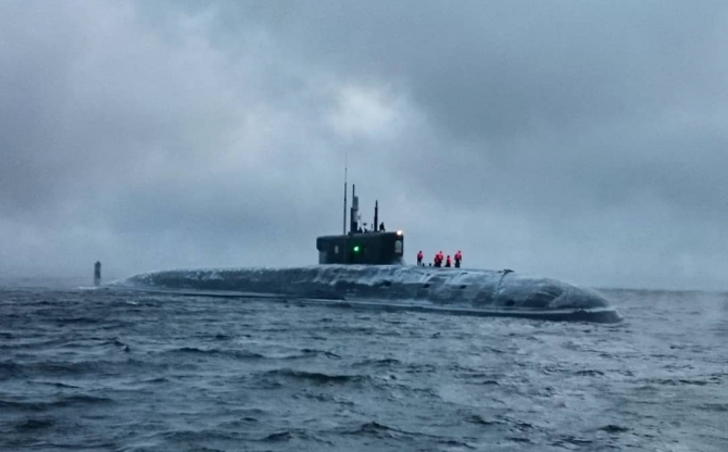 Submarinul rusesc Knyaz Vladimir