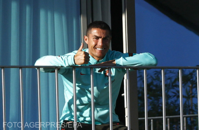 Cristiano Ronaldo a spus ce va face dacă fiul său, Cristianito, nu îi va călca pe urme în fotbal / Foto: Agerpres