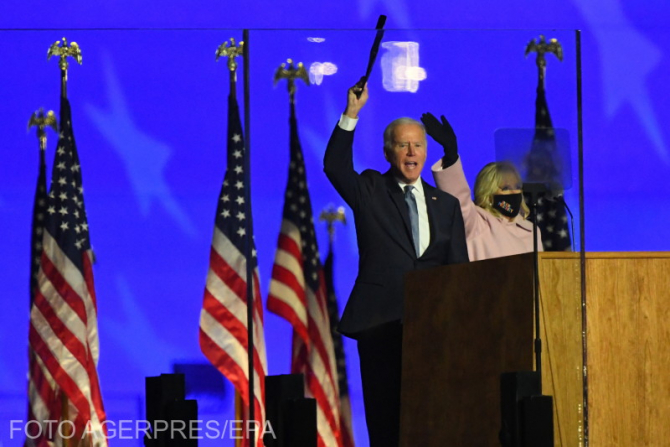 Joe Biden anunță un plan de 1,9 trilioane dolari pentru americani Foto: Agerpres
