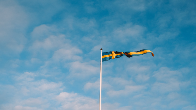 Steagul Suediei. Sursa: Pexels