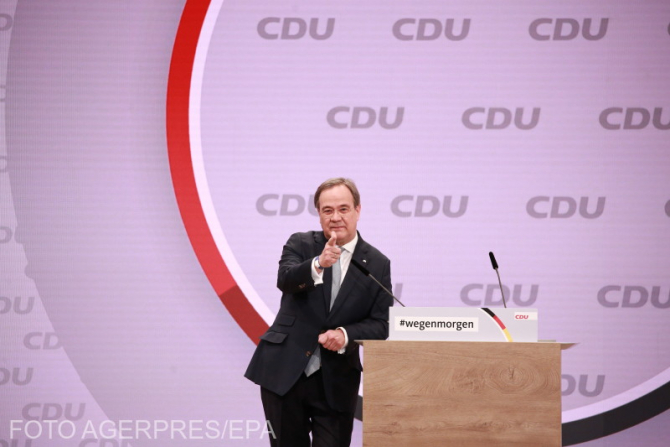 Noul președinte al CDU, Armin Laschet