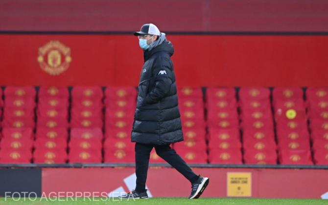 Jurgen Klopp comentează eșecul formației sale din fața rivalei Manchester United