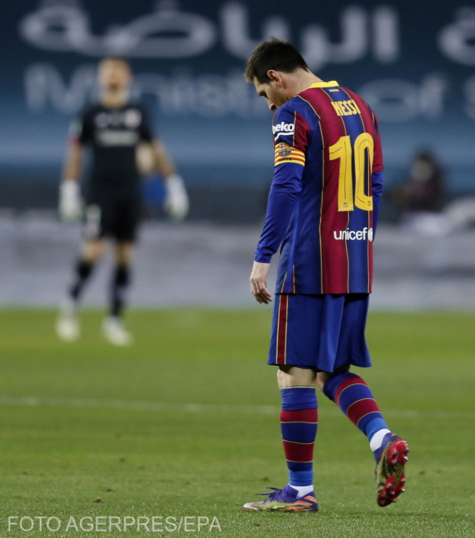 Messi și-a primit pedeapsa. A fost suspendat după gestul și eliminarea din meciul cu Athletic Bilbao / Foto Agerpres
