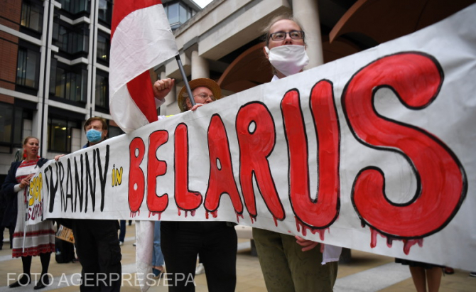 Nu se mai poate exercita profesia de jurnalist în Belarus. Semanl de alarmă tras de reprezentanţi ai mass-media independente/FOTO Agerpres