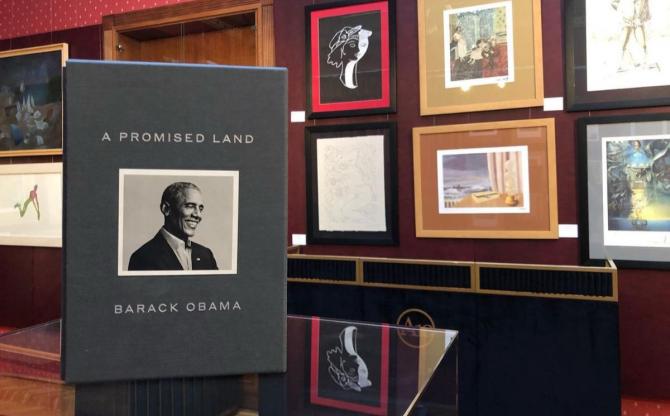 Pământul Făgăduinței, de Barack Obama, a fost vândută în peste 3,3 milioane de exemplare