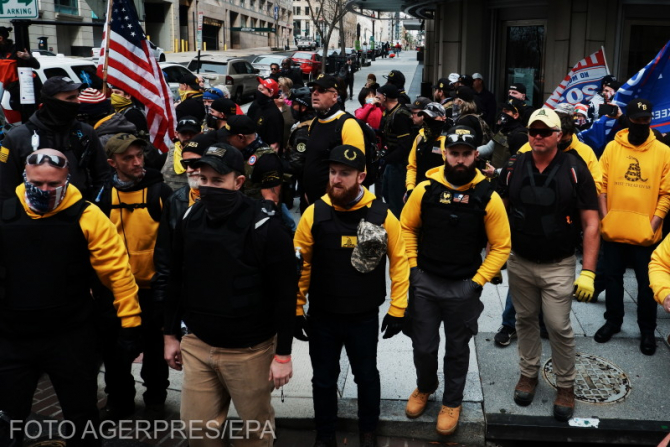 Proud Boys, la un protest în Washington D.C. din 12 decembrie 2020