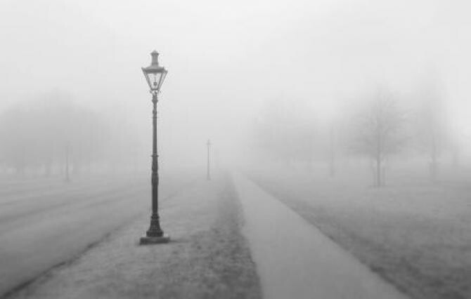 Ceaţă şi lapoviţă pe mai multe şosele. Sursa: Pixabay