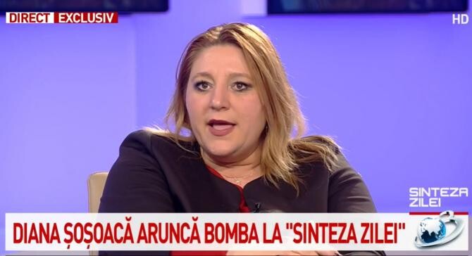 Diana Șoșoacă / Captură Antena 3