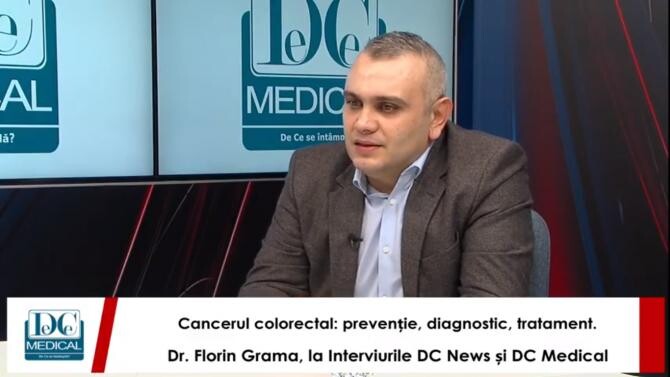 Dr. Florin Grama, factori de risc pentru cancerul colorectal