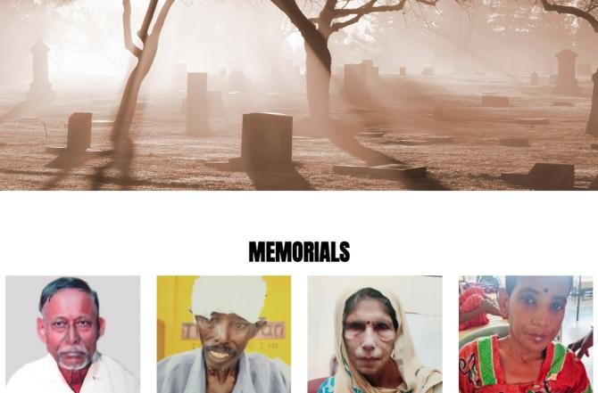 India a lansat un website pentru comemorarea victimelor pandemiei. Foto: https://www.nationalcovidmemorial.in/memorial-list